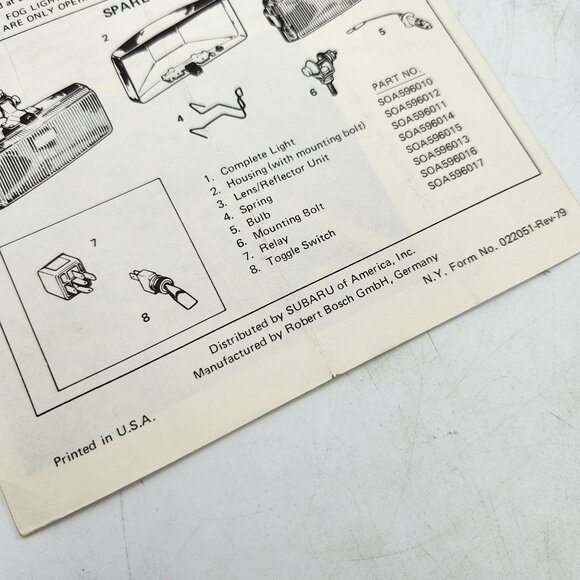 Subaru Service Training Manual Fuel System Emission Control System - Picture 2 of 2